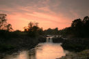 06-6709 Sunset at Low Force, Upper Teesdale, County Durham